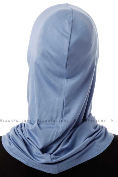 Logo Plain - Indigo One-Piece Al Amira Hijab