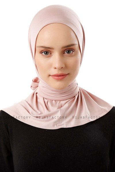 Sportif Plain - Altrosa Praktisch Viscose Hijab