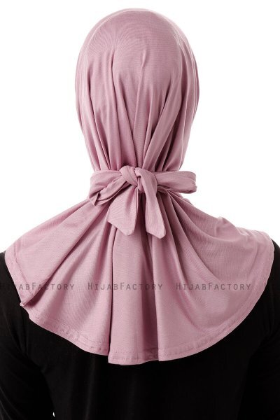 Sportif Plain - Lila Praktisch Viscose Hijab