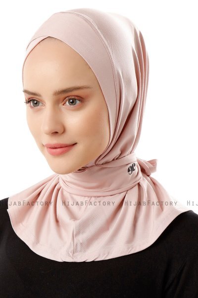 Sportif Cross - Altrosa Praktisch Viscose Hijab