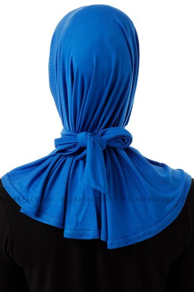 Sportif Cross - Blau Praktisch Viscose Hijab