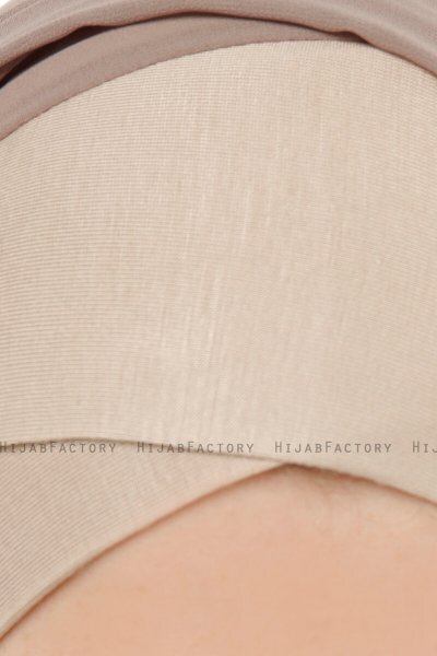 Alara Cross - Helltaupe One Piece Chiffon Hijab