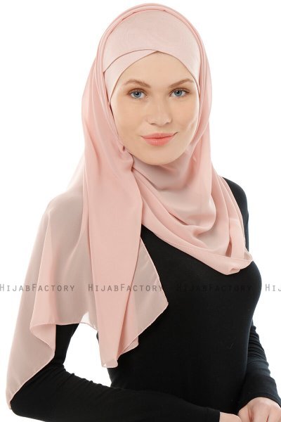 Alara Cross - Altrosa One Piece Chiffon Hijab
