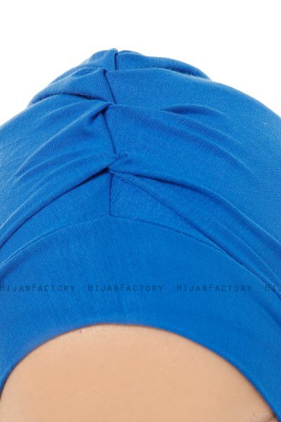 Isra Plain - Blau One-Piece Viscose Hijab