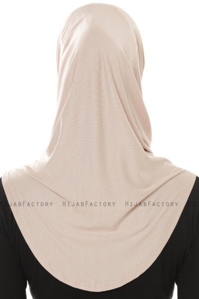 Hanfendy Plain Logo - Altrosa One-Piece Hijab