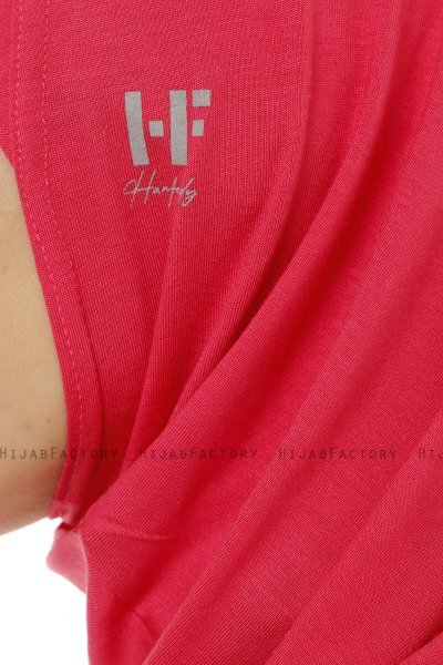 Hanfendy Plain Logo - Fuchsie One-Piece Hijab