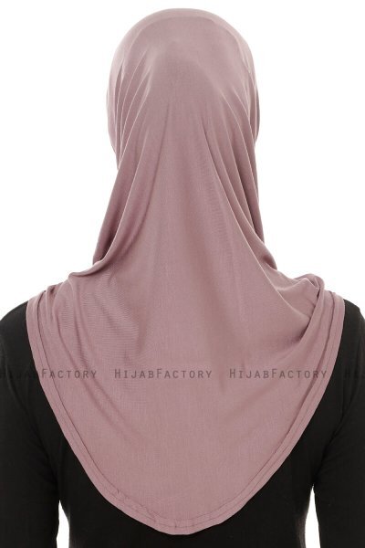 Hanfendy Plain Logo - Orient Blush One-Piece Hijab