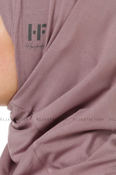 Hanfendy Cross Logo - Orient Blush One-Piece Hijab