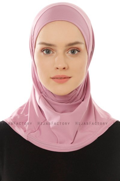 Micro Plain - Lila One-Piece Hijab