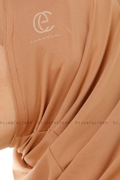 Micro Plain - Karamell One-Piece Hijab