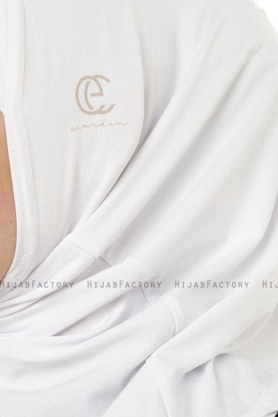 Micro Cross - Weiß One-Piece Hijab