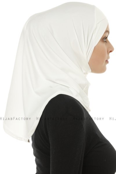 Micro Cross - Creme One-Piece Hijab