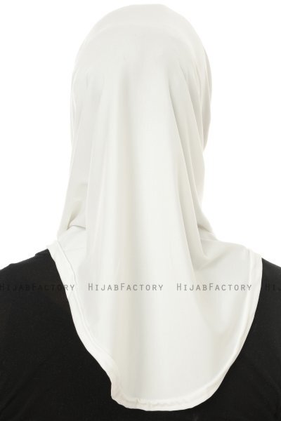 Micro Cross - Creme One-Piece Hijab