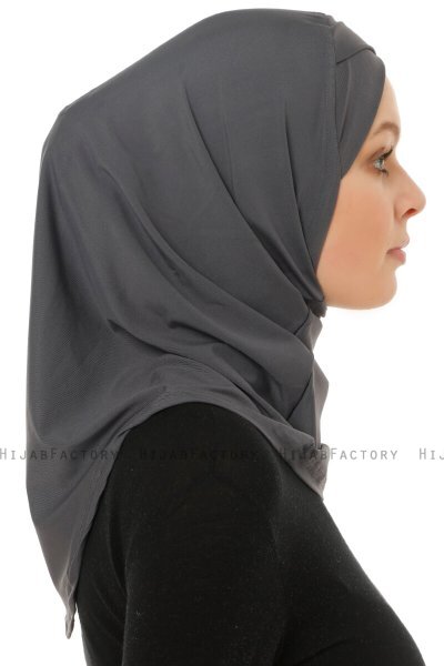 Micro Cross - Anthrazit One-Piece Hijab