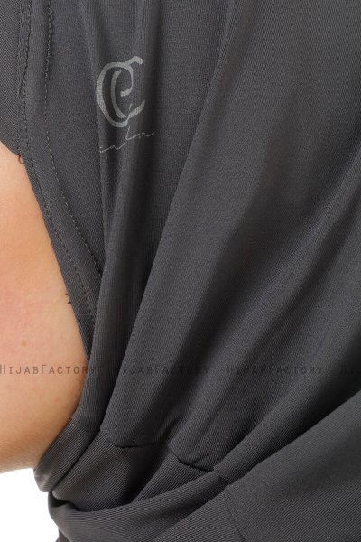 Micro Cross - Anthrazit One-Piece Hijab