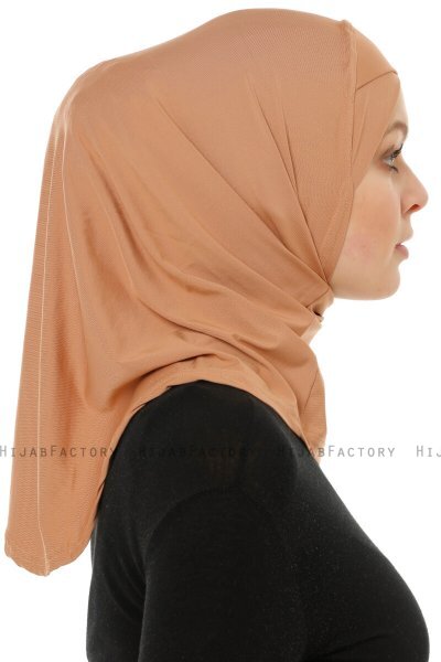 Micro Cross - Karamell One-Piece Hijab