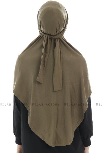 Sefa - Khaki One-Piece Al Amira Hijab