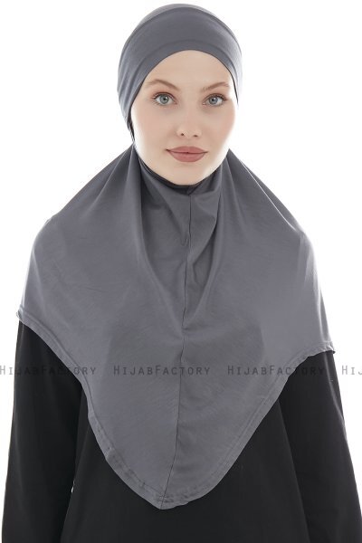 Sefa - Dunkelgrau One-Piece Al Amira Hijab
