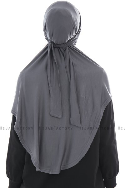Sefa - Dunkelgrau One-Piece Al Amira Hijab