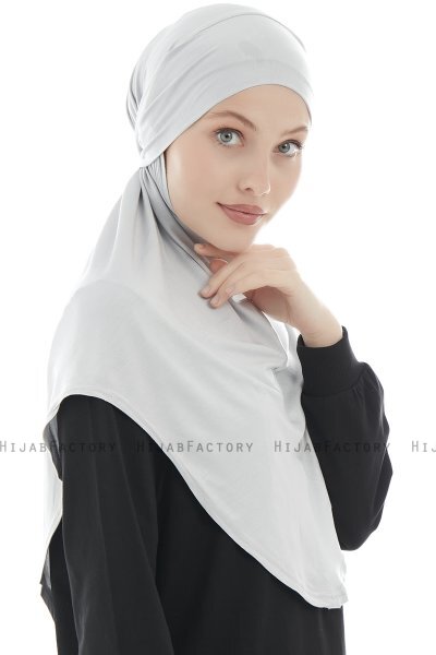 Sefa - Hellgrau One-Piece Al Amira Hijab