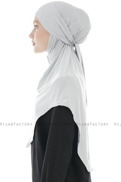 Sefa - Hellgrau One-Piece Al Amira Hijab