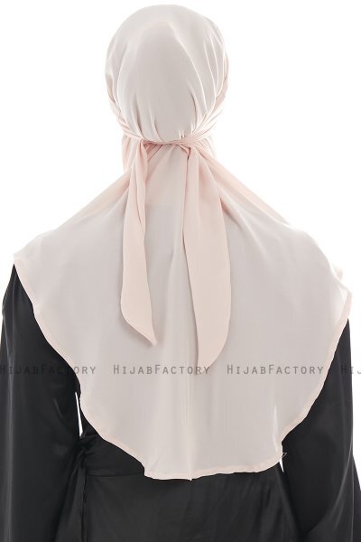 Ebrar - Altrosa Crepe Chiffon Al Amira Hijab