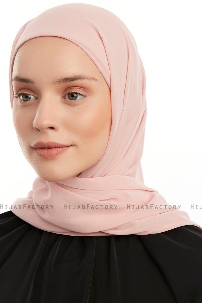 Sahar - Altrosa One Piece Chiffon Hijab