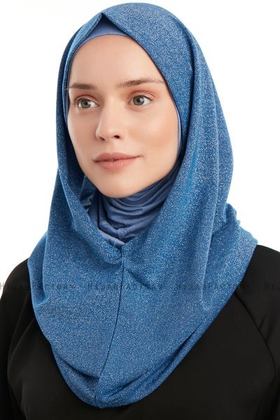 Taliah - Blau One Piece Hijab