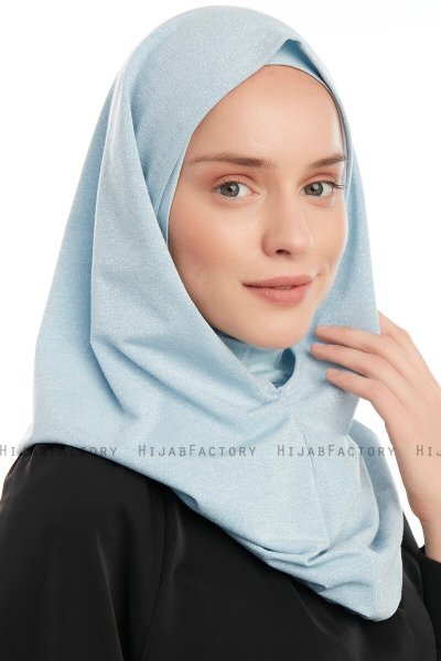 Taliah - Hellblau One Piece Hijab