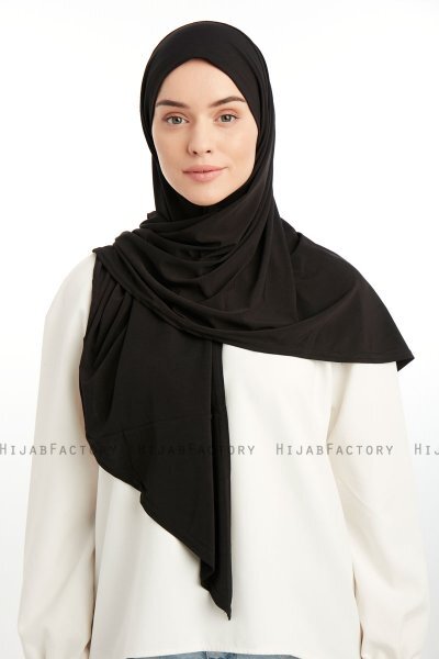 Nermin - Schwarz Sandy Scarfs Hijab