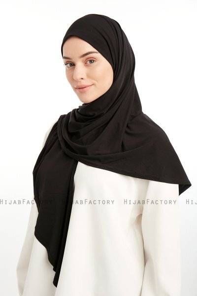 Nermin - Schwarz Sandy Scarfs Hijab