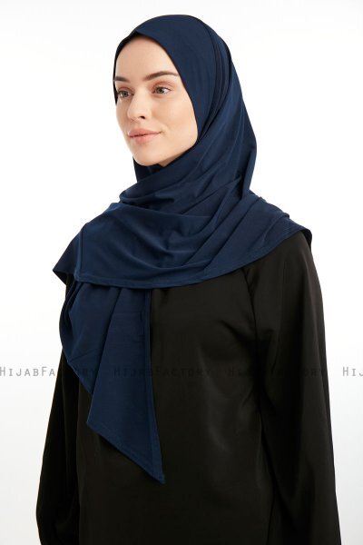 Nermin - Navy Blau Sandy Scarfs Hijab