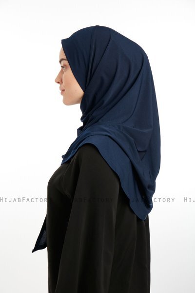 Nermin - Navy Blau Sandy Scarfs Hijab