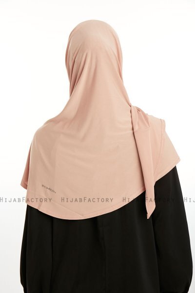 Nermin - Lachsfarbe Sandy Scarfs Hijab