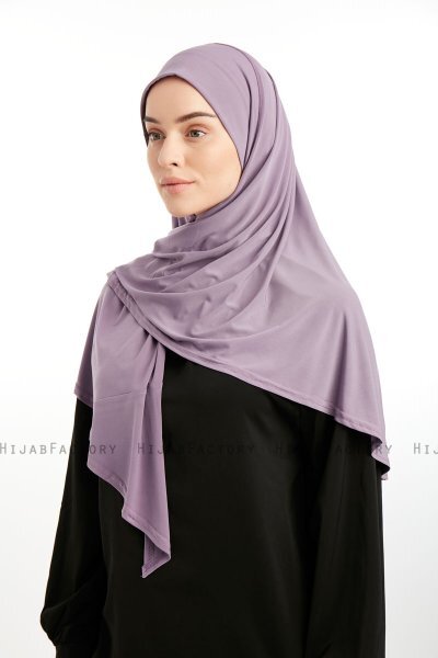 Nermin - Dunkelviolett Sandy Scarfs Hijab