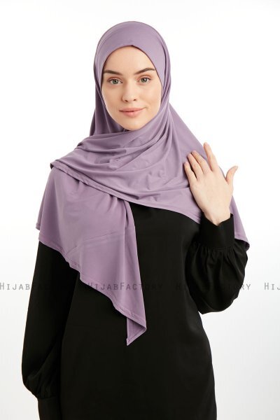 Nermin - Dunkelviolett Sandy Scarfs Hijab
