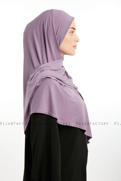 Nermin - Dunkelviolett Sandy Scarfs Hijab