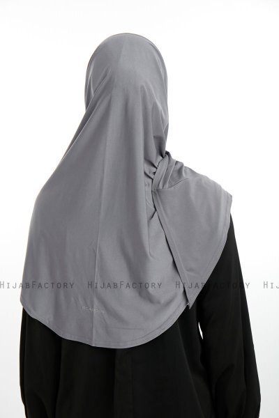 Nermin - Dunkelgrau Sandy Scarfs Hijab