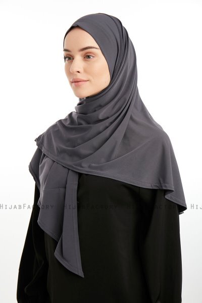 Nermin - Anthrazit Sandy Scarfs Hijab