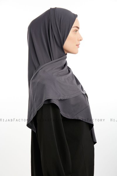 Nermin - Anthrazit Sandy Scarfs Hijab