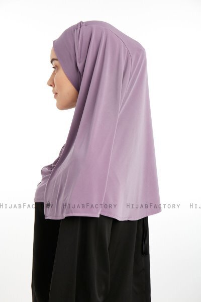 Ilay - Dunkelviolett Sandy Turban Hijab