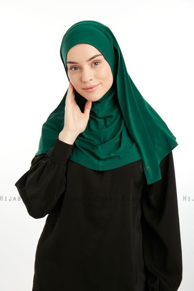 Ilay - Dunkelgrün Sandy Turban Hijab