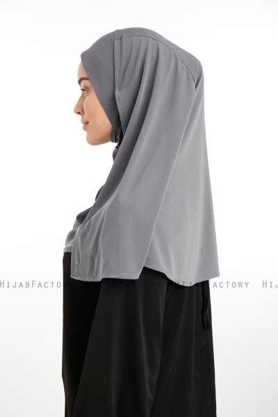Ilay - Dunkelgrau Sandy Turban Hijab