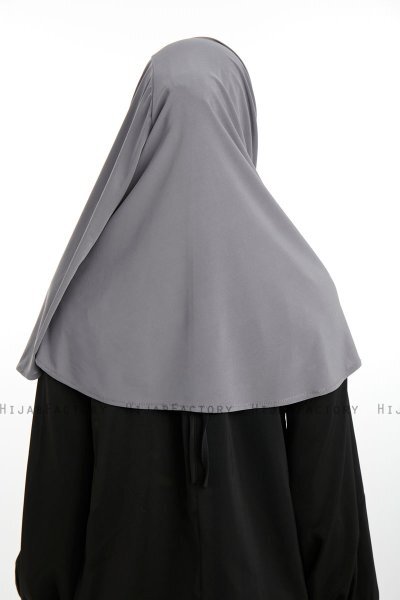 Ilay - Dunkelgrau Sandy Turban Hijab