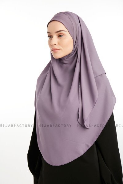 Bengi - Lavender Micro Krep Turban Hijab