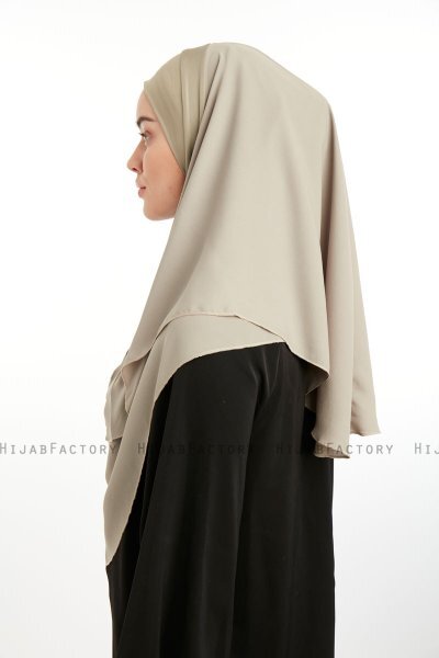 Bengi - Grün Micro Krep Turban Hijab