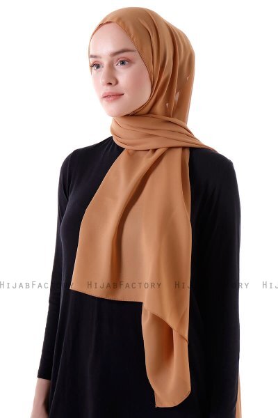 Hadise - Senf Chiffon Hijab