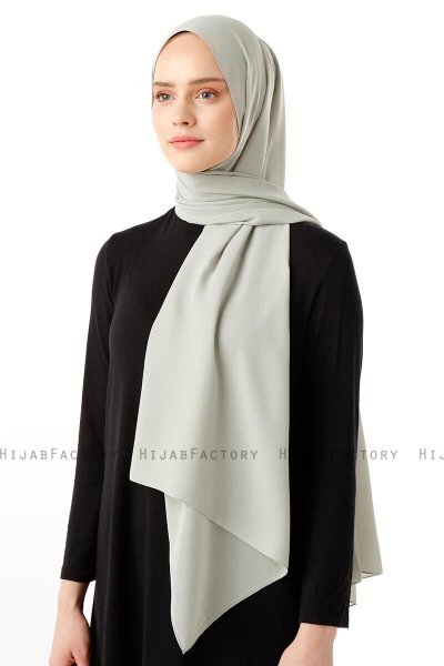 Hadise - Grün Chiffon Hijab