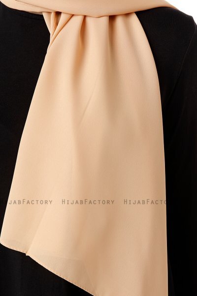 Hadise - Helles Senf Chiffon Hijab