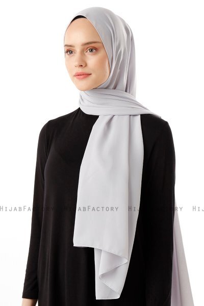 Hadise - Iceblue Chiffon Hijab